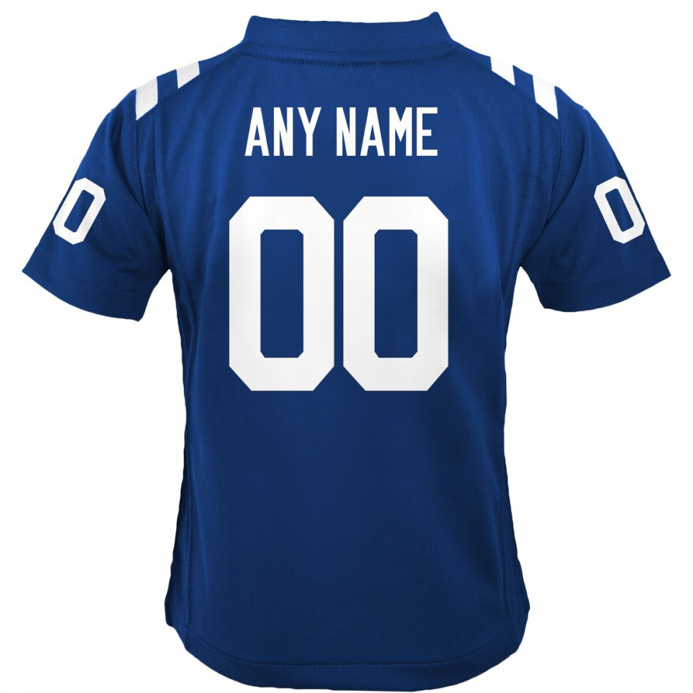 Nike Indianapolis Colts Youth Custom Game Jersey - Royal-GridironStore